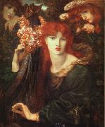 Dante Gabriel Rossetti La Ghirlandata Germany oil painting artist